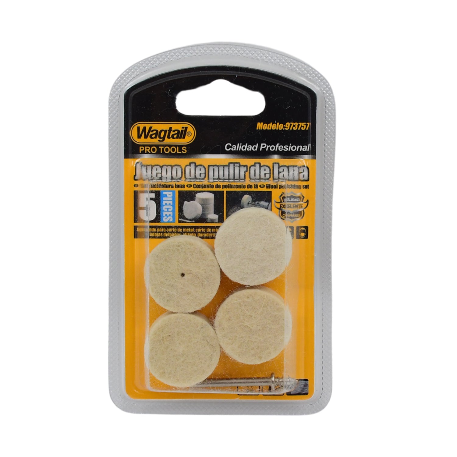 Rotary Tool Accessory Wool Felt Polishing Pad Felt (5 Pcs Set) Rotary Tool Accessory Wool Felt Polishing Pad Felt (5 Pcs Set)